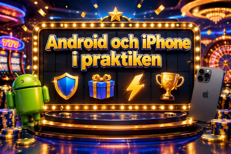 Android och iPhone i praktiken
