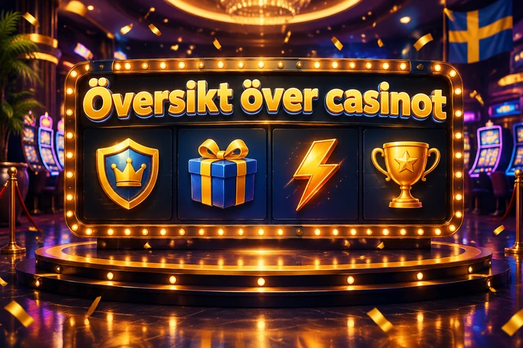 Översikt över casinot