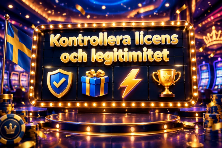 Kontrollera licens och legitimitet